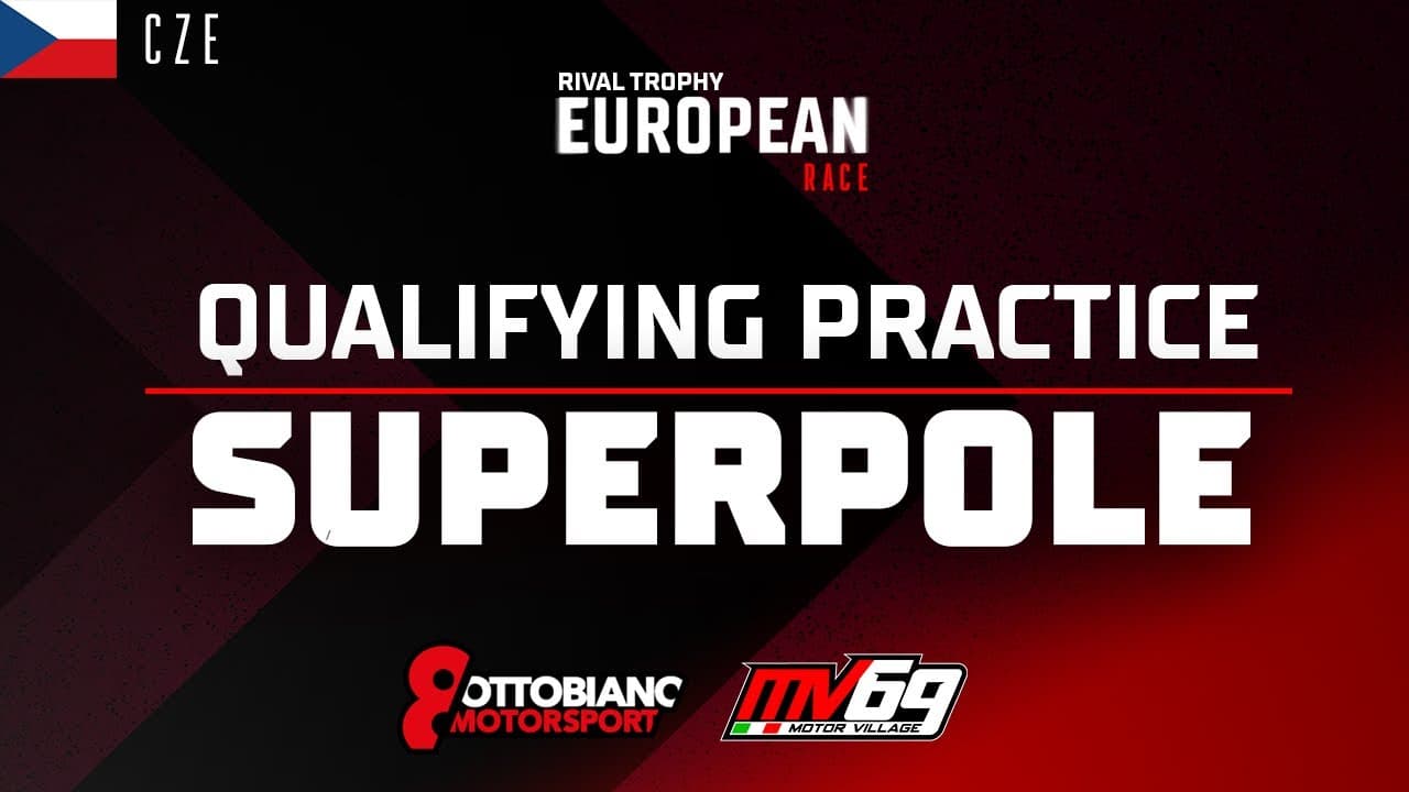 EUROPEAN Rival Trophy 2024 - QUALIFYING/SUPERPOLE 🏁 Ottobiano  12.10.2024 - CZE